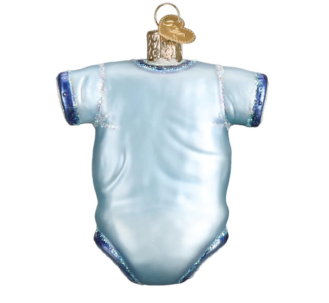 Blue Baby Onesie by Old World Christmas