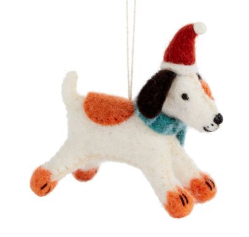 Felt Dog Ornaments