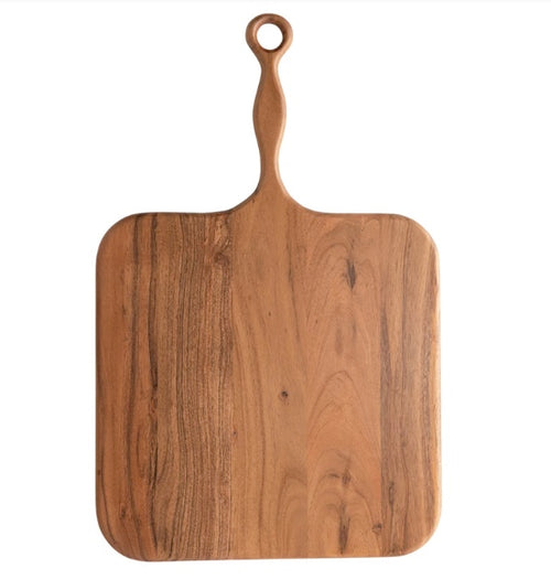 Acacia Wood Handled Cutting Board