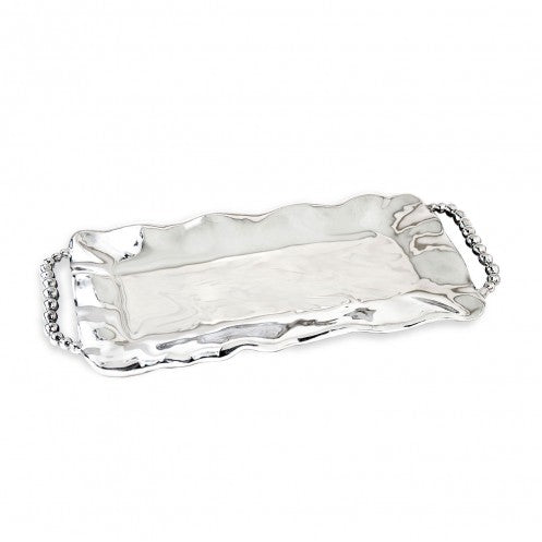 PEARL Long Rectangular Tray w/Perla Handles