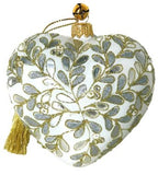 Golden Heart Ornament by JingleNog