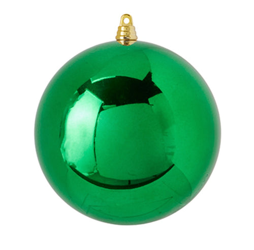 Green Plastic Ball Ornaments