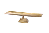 Antique Brass Footed Dish