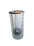 Etched Glass Hurricane