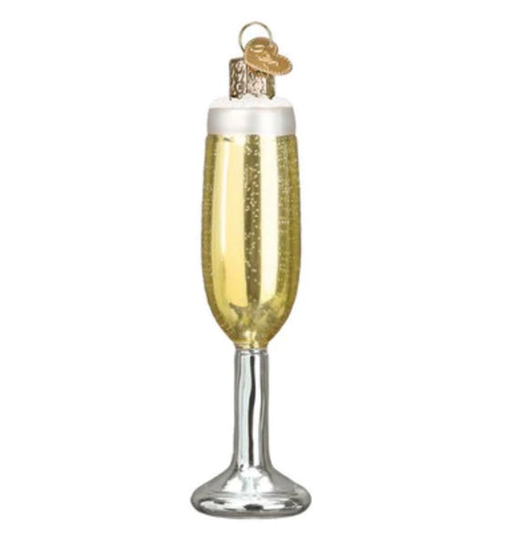 Champagne Flute by Old World Christmas
