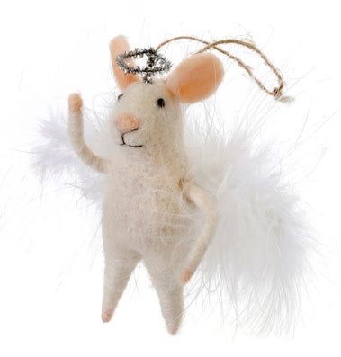 Felted Nurse Mouse Miniature - Tadpoles and Tiddlers