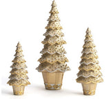 Layered Beaded Neo Cone Trees