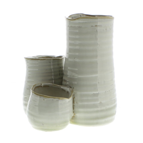 Bower Ceramic Vase Trio