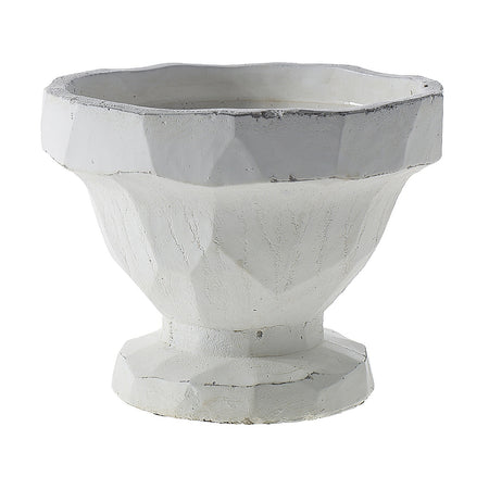 Metallic Gray Terra Cotta Vase