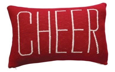 Cheer Throw Pillows