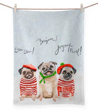 Holiday Eclectic Art Tea Towels