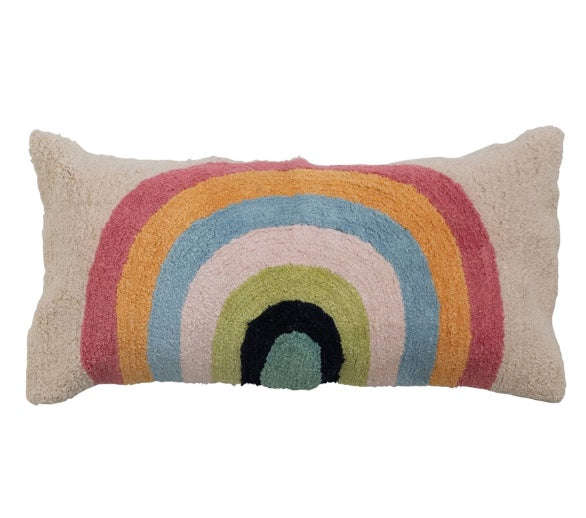 Rainbow Lumbar Pillow