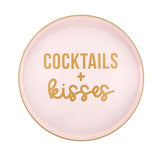 Cocktails & Kisses Bar Tray