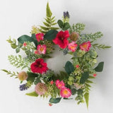 Wildflower Pansy Mini Wreath - 4.5