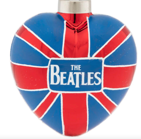 Beatles All You Need Is Love Heart Ornament
