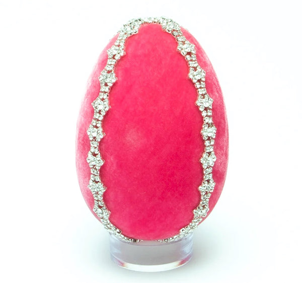 Medium Crystal Velvet Eggs by Hot Skwash - Bubblegum