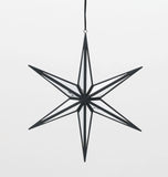 Black & Silver Star Ornament