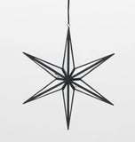 Black & Silver Star Ornament