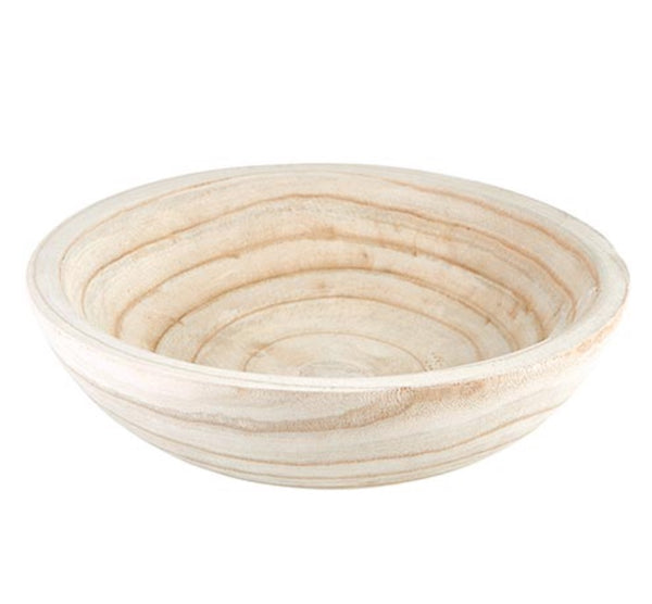 Paulownia Wood Bowl - Natural