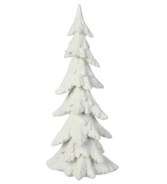 Snowy White Table Top Trees