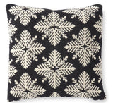 Knit Snowflake Pillow