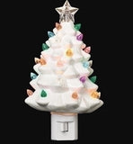 Vintage White Tree Night Light
