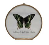 Brass Round Photo Frame