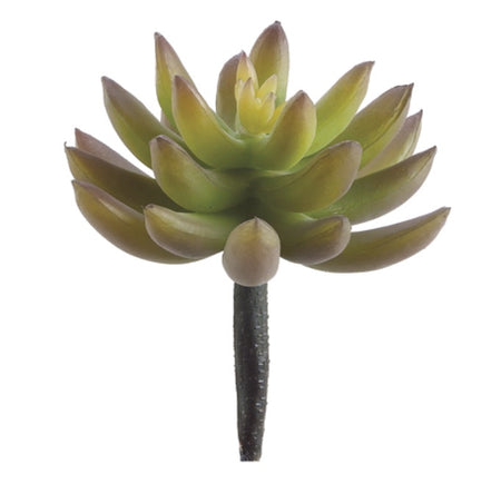 Matte Black/Purple Succulent Pick