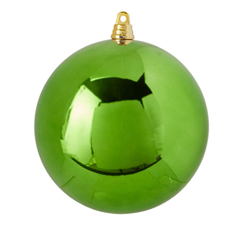Light Green Plastic Ball Ornaments