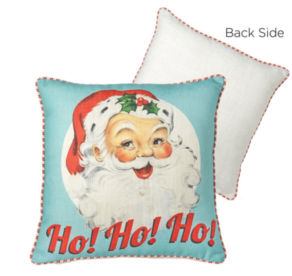 Ho Ho Ho Santa Throw Pillow