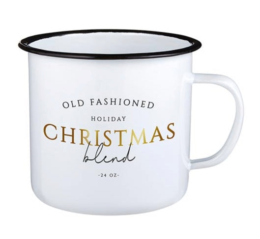 Holiday Enamel Mugs