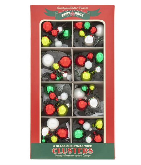 Shiny Brite - Christmas Confetti 4" Shape Icicles