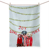 Holiday Eclectic Art Tea Towels
