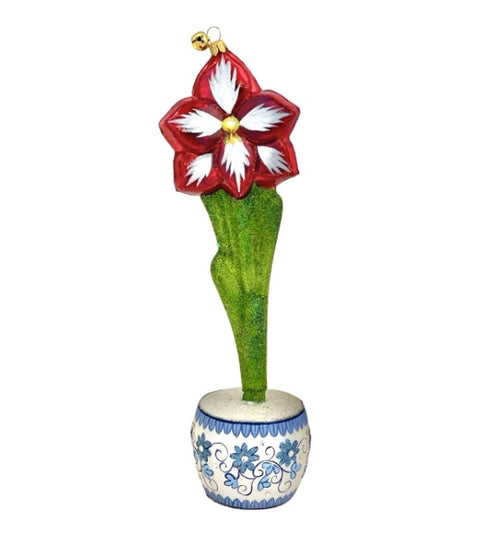 Holiday Blooms Ornament by JingleNog
