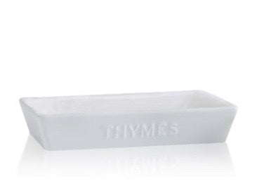 White Ceramic Sink Set Caddy by Thymes