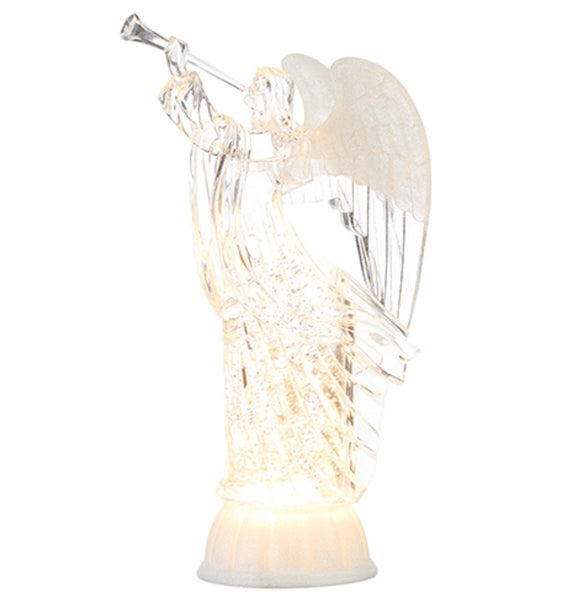 Lighted Trumpet Angel