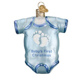 Blue Baby Onesie by Old World Christmas