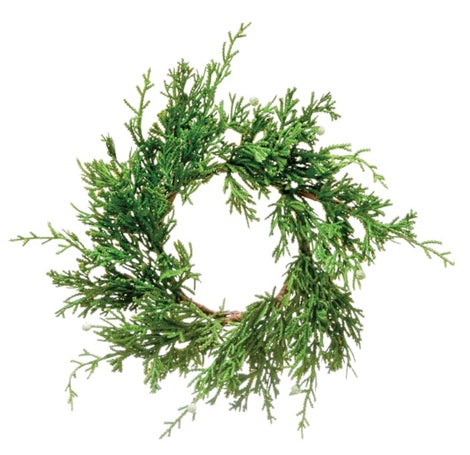 Mini Juniper Wreath - 4.5"