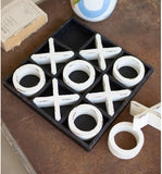 Wooden Tic Tac Toe Game
