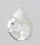 White Woodland Animal Ornaments