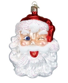 Winking Santa by Old World Christmas