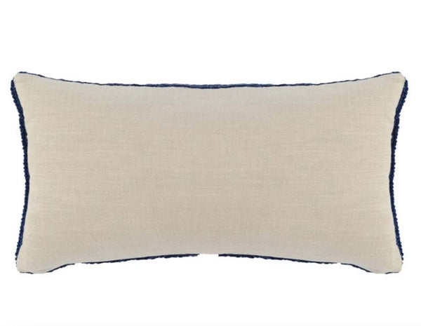 Rina Indigo Lumbar Pillow