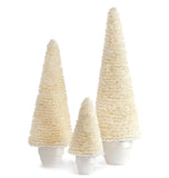 Potted Ruffled Paper Cone Trees
