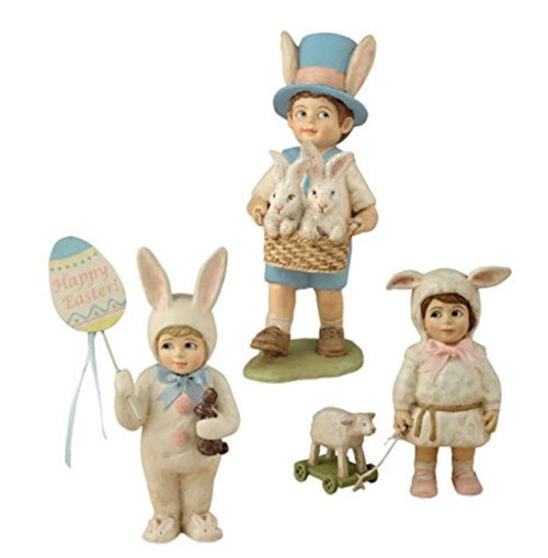 Easter Parade Figurines - Set of 3