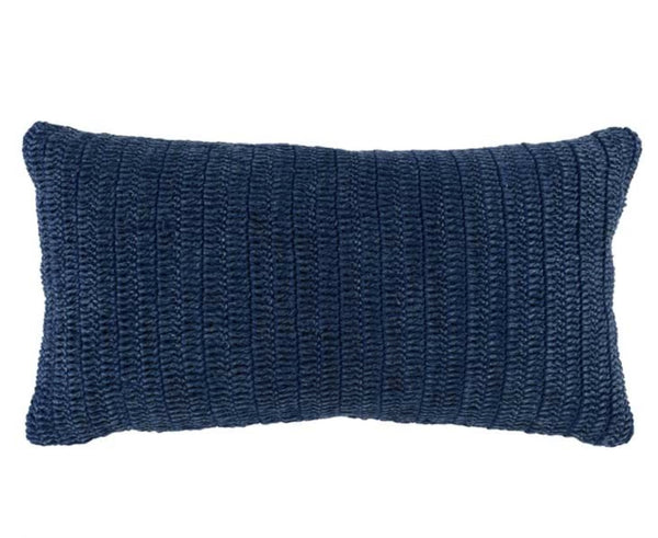 Rina Indigo Lumbar Pillow