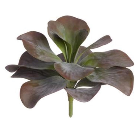Matte Black/Purple Succulent Pick