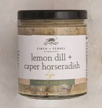 Lemon Dill & Caper Horseradish Dip