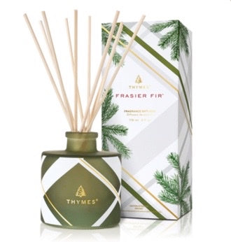 Frasier Fir Frosted Plaid Petite Diffuser