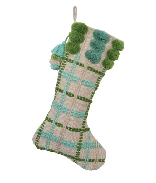Plaid Boho Stockings