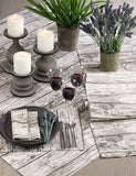 Printed Wood Table Runner